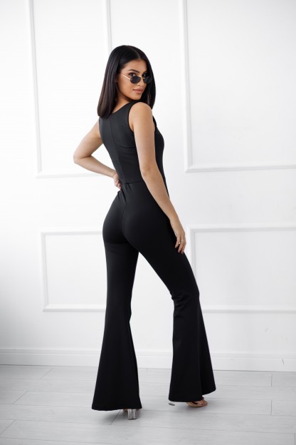 KOMBINEZON ELASTIC SLAY CZARNY